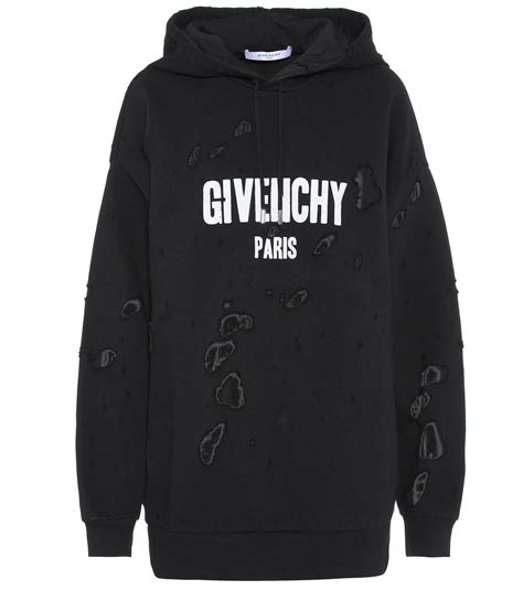 givenchy black hoodie womens